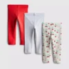 0-36 meses | Conjunto de 3 leggings mistas