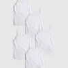 1,5-15 anos | Conjunto de 5 tops tipo cami