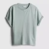 A t-shirt «The Edit» com detalhes nas costuras