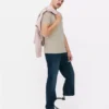 Camisola de corte justo e elástica