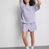 Camisola descontraída com elevado teor de algodão