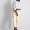 Camisola oversized com padrão floral delicado de 98