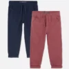 Conjunto de 2 calças de sarja