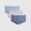 Conjunto de 3 mini-cuecas sem costuras