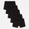 Conjunto de 5 boxers essenciais