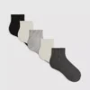 Conjunto de 5 pares de meias curtas