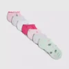 Conjunto de 7 pares de meias com padrão