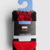 Conjunto de 7 pares de meias curtas da Marvel