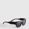 Óculos de sol estilo «olho de gato» com tachas