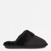 Pantufas tipo mule felpudas