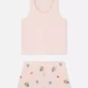Pijamas curto de algodão
