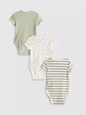 0-18 meses | Conjunto de 3 bodys para recém-nascidos «O Rei Leão» da Disney