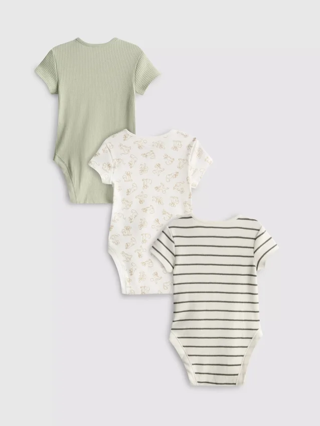 0-18 meses | Conjunto de 3 bodys para recém-nascidos «O Rei Leão» da Disney