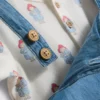 0-18 meses | Conjunto de body e macacão do Urso Paddington para recém-nascidos