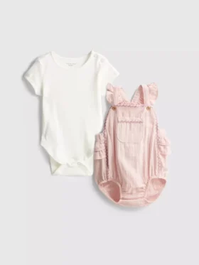 0-18 meses | Conjunto de body e macacão para recém-nascidos