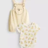 0-18 meses | Conjunto para recém-nascidos com body e macacão do «Winnie the Pooh» da Disney
