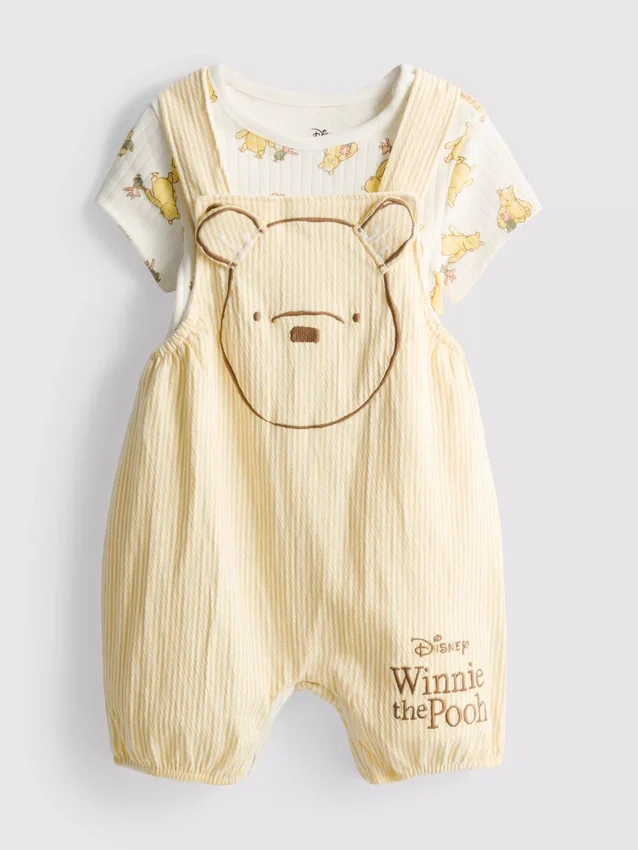 0-18 meses | Conjunto para recém-nascidos com body e macacão do «Winnie the Pooh» da Disney