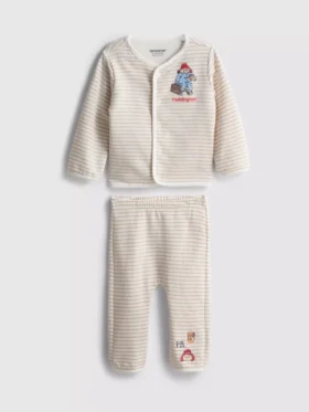 0-18 meses | Conjunto para recém-nascidos com top e leggings do Urso Paddington