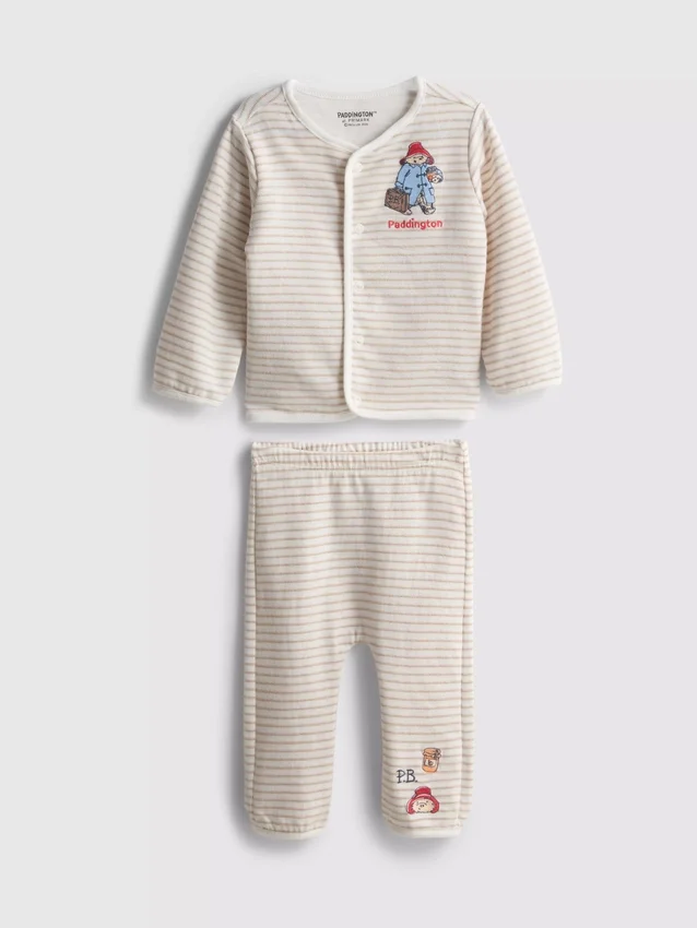 0-18 meses | Conjunto para recém-nascidos com top e leggings do Urso Paddington