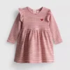 0-18 meses | vestido com folhos para recém-nascidos