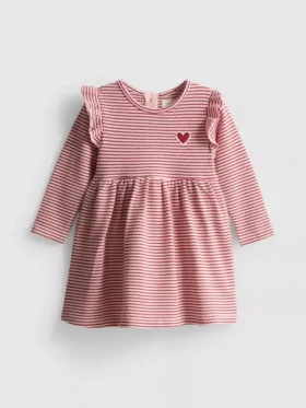 0-18 meses | vestido com folhos para recém-nascidos