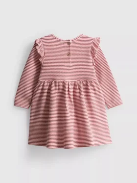 0-18 meses | vestido com folhos para recém-nascidos
