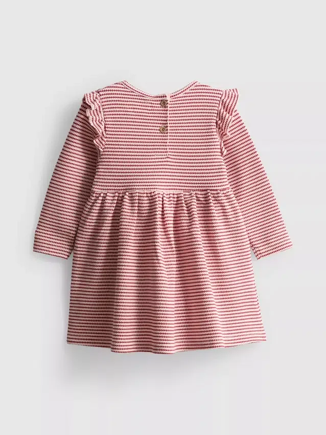 0-18 meses | vestido com folhos para recém-nascidos