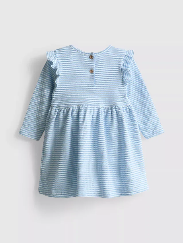 0-18 meses | vestido com folhos para recém-nascidos