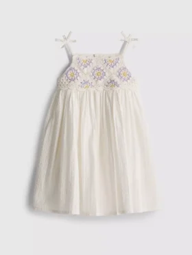 0-18 meses | vestido de croché para recém-nascido