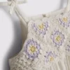 0-18 meses | vestido de croché para recém-nascido