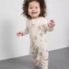 0-24 meses | Conjunto de 2 macacões com fecho de correr do Bambi da Disney
