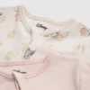0-24 meses | Conjunto de 2 macacões com fecho de correr do Bambi da Disney