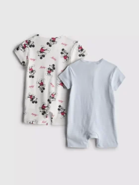 0-24 meses | Conjunto de 2 macacões do Mickey Mouse da Disney