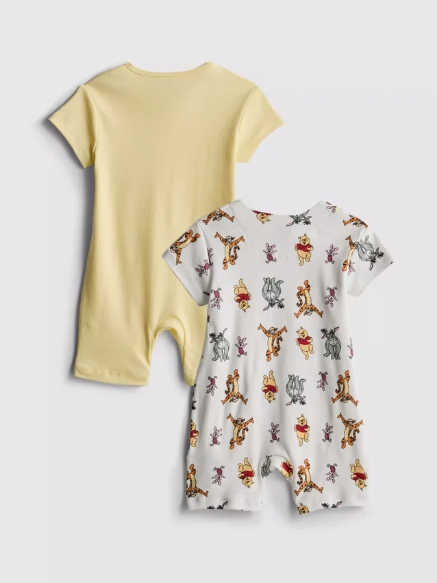 0-24 meses | Conjunto de 2 macacões do Ursinho Pooh da Disney