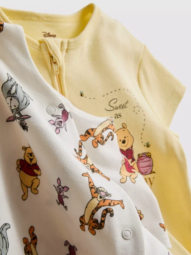 0-24 meses | Conjunto de 2 macacões do Ursinho Pooh da Disney