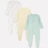 0-24 meses | Conjunto de 3 pijamas com botões de pressão do Dumbo da Disney