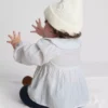 0-36 meses | blusa de manga comprida com gola