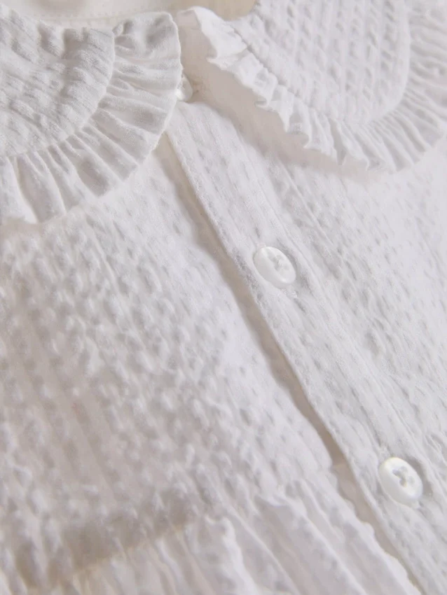 0-36 meses | blusa de manga comprida com gola