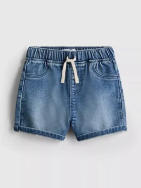 0-36 meses | calções jogger em ganga