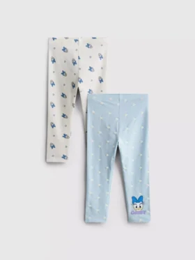 0-36 meses | Conjunto de 2 leggings Daisy Duck