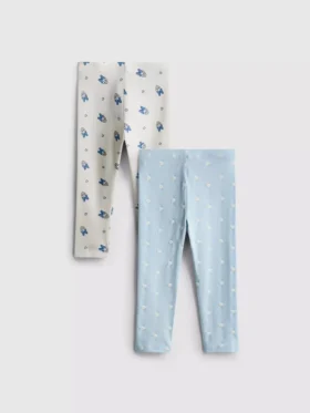 0-36 meses | Conjunto de 2 leggings Daisy Duck