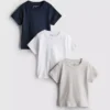 0-36 meses | Conjunto de 3 camisas de manga curta
