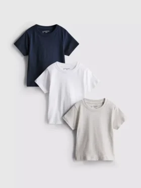 0-36 meses | Conjunto de 3 camisas de manga curta