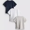 0-36 meses | Conjunto de 3 camisas de manga curta