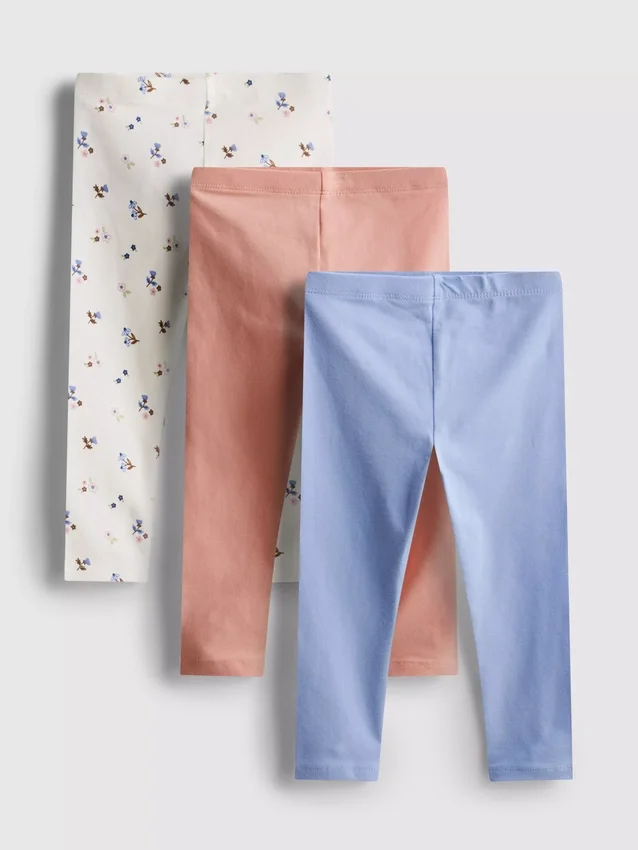 0-36 meses | Conjunto de 3 leggings