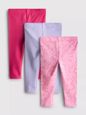 0-36 meses | Conjunto de 3 leggings