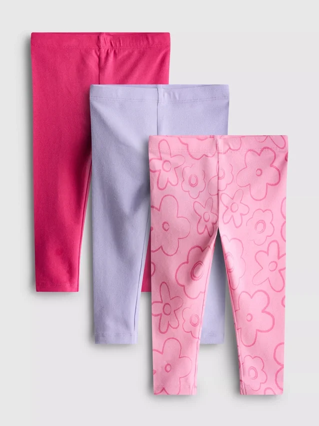 0-36 meses | Conjunto de 3 leggings