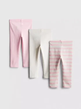 0-36 meses | Conjunto de 3 leggings
