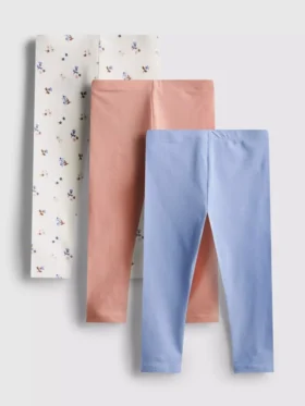 0-36 meses | Conjunto de 3 leggings