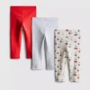 0-36 meses | Conjunto de 3 leggings mistas